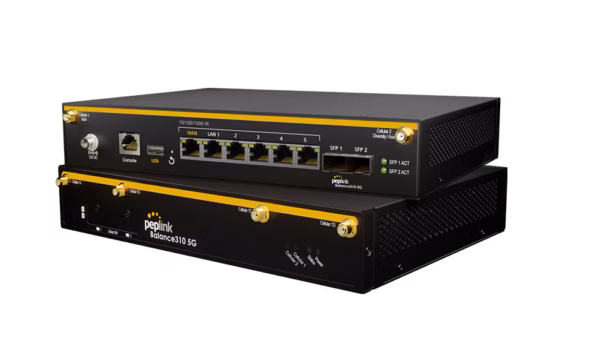 Peplink Balance 310 5G (1x WAN, 5G and SFP LAN for offices / fixed-site)