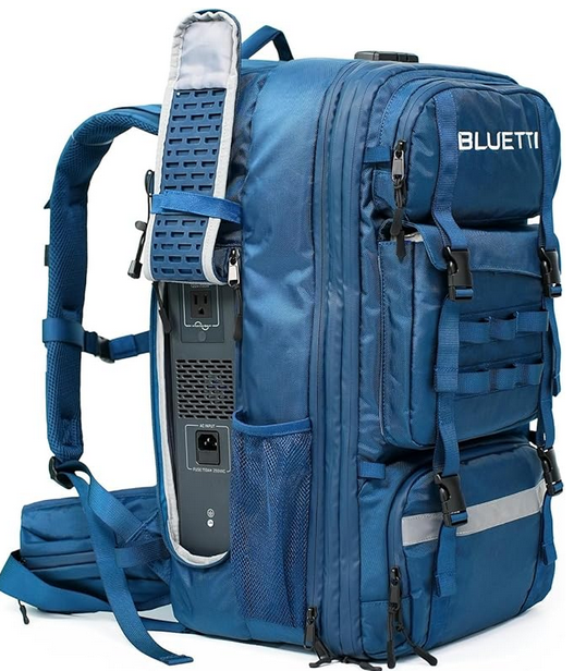 Starlink Mini backpack with built-in battery power supply